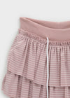 Commi Stripe Cancan Mini Skirt Pants