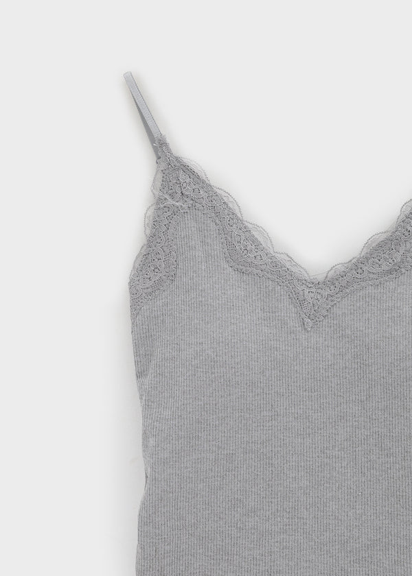 Lopopo Race Ribbed Sleeveless (Built-in Cap)