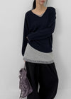 Ronnon Layered Lace Long Sleeveless
