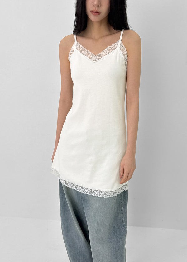 Ronnon Layered Lace Long Sleeveless