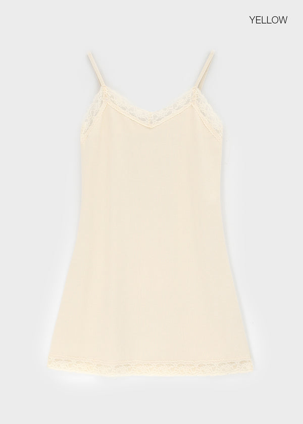 Ronnon Layered Lace Long Sleeveless