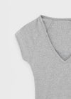 Yenrona V-neck Short-sleeved T-shirt