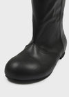 Robien Leather Buckle Long Leather Boots