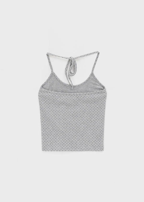 Pintero Dot Strap Halter Sleeveless