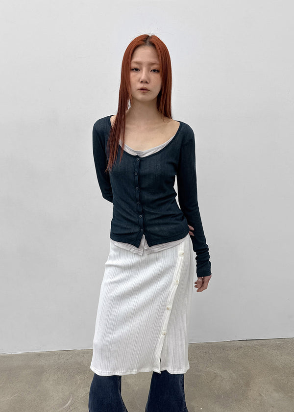 Teniro Washed Bootcut Denim Pants