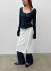 Teniro Washed Bootcut Denim Pants