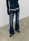 Teniro Washed Bootcut Denim Pants
