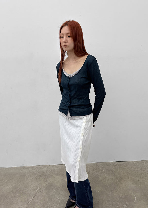 Teniro Washed Bootcut Denim Pants