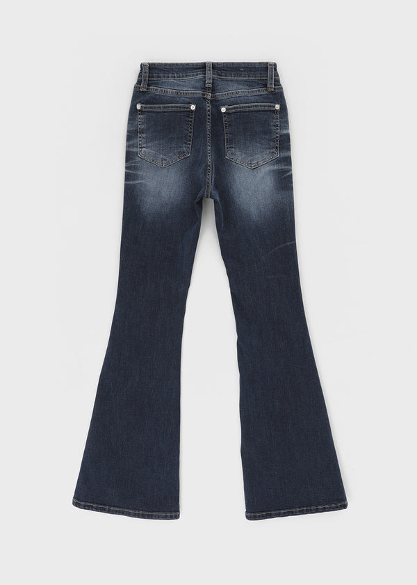 Teniro Washed Bootcut Denim Pants