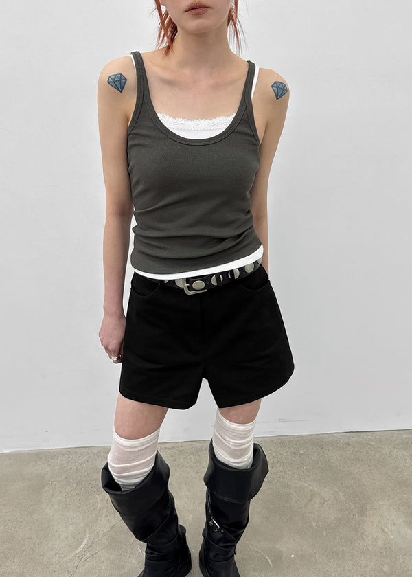 Violey Cotton Shorts
