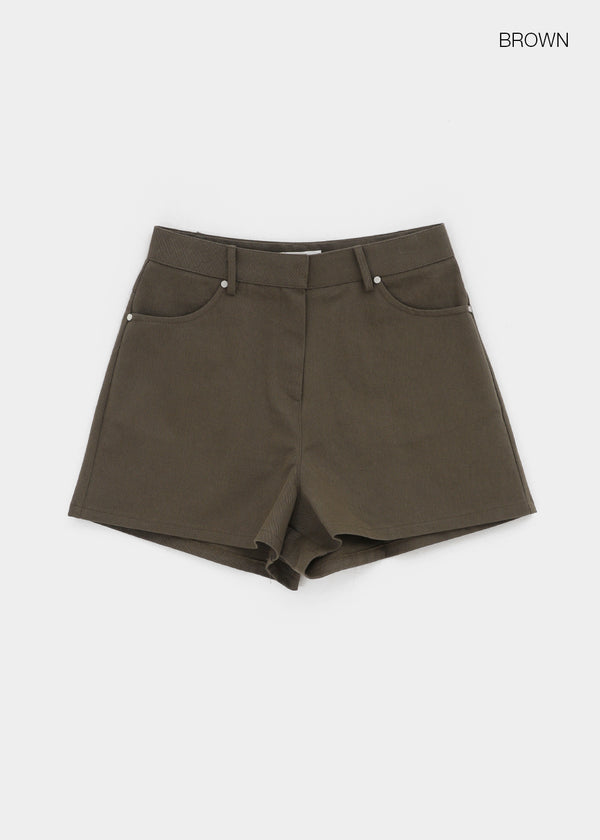 Violey Cotton Shorts