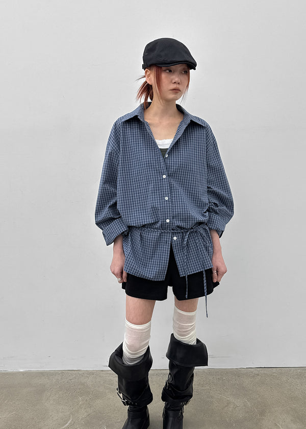 The-Nick Standard Strap Check Shirt