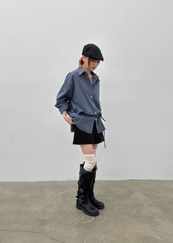 The-Nick Standard Strap Check Shirt