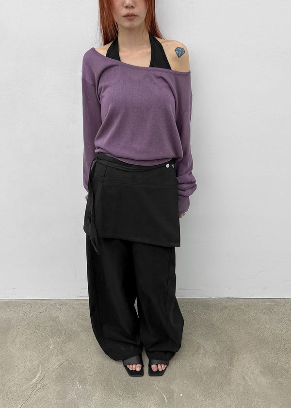 Delco Set - Wrap Skirt, Pants