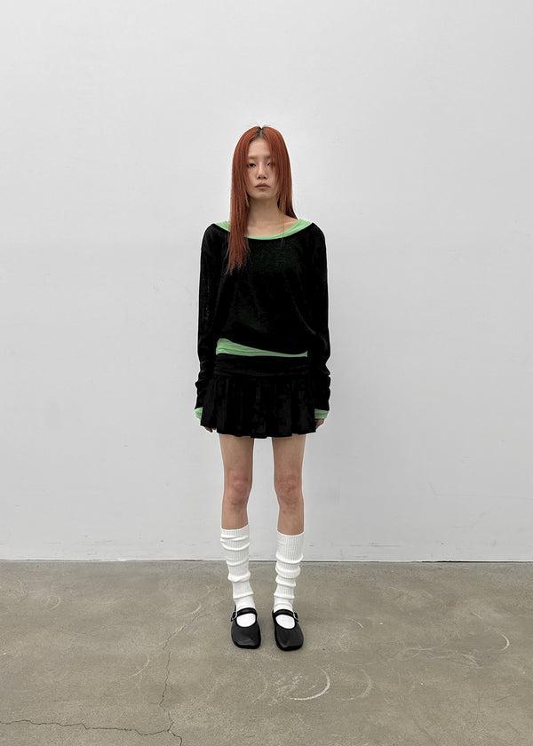 Latof Tencel Basic Long Sleeve T-Shirt