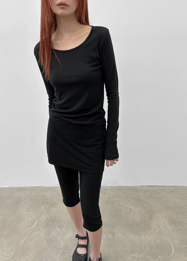 Latof Tencel Basic Long Sleeve T-Shirt