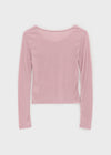 Latof Tencel Basic Long Sleeve T-Shirt
