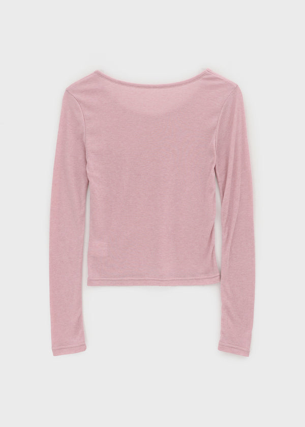 Latof Tencel Basic Long Sleeve T-Shirt