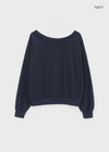 Herizel Loose Fit Off-Shoulder Sweatshirt