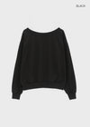 Herizel Loose Fit Off-Shoulder Sweatshirt
