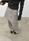 Delco Set - Wrap Skirt, Pants