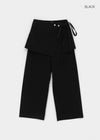 Delco Set - Wrap Skirt, Pants