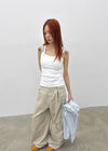 Bricky Pocket Wide Balloon Cargo Pants