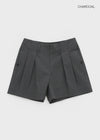 Ritsri Two-Way Roll-Up Cotton Short Pants