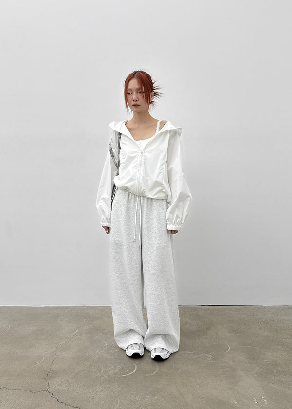 Tealen Color Block Layered Banding Pants