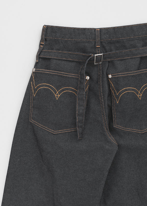Tenshut Bijou Non-Fade Wide Balloon Denim Pants