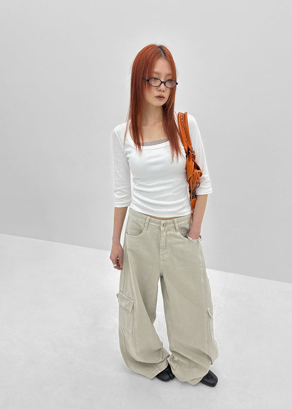 Miar Cotton Cargo Pants