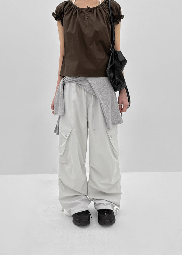 Jetro Nylon Two-way Cargo Pants