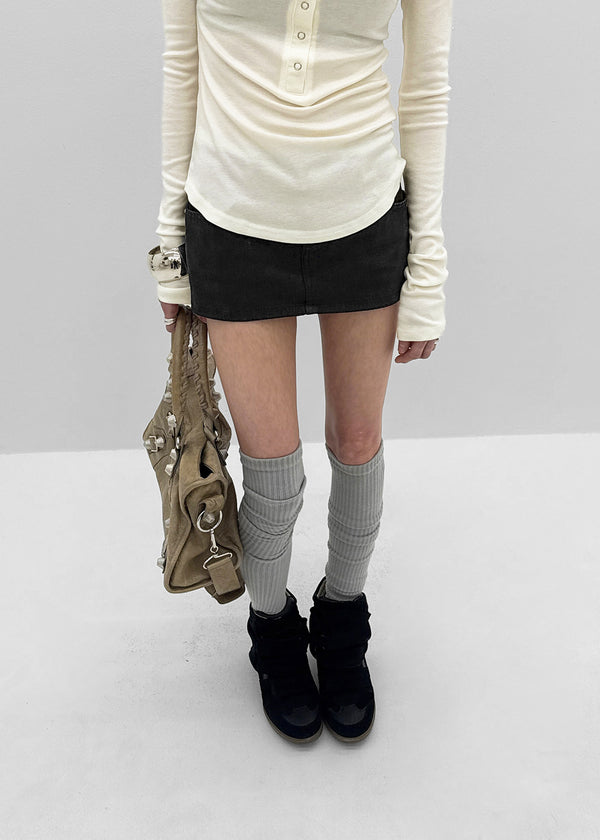 Pocohi Studded Mini Skort