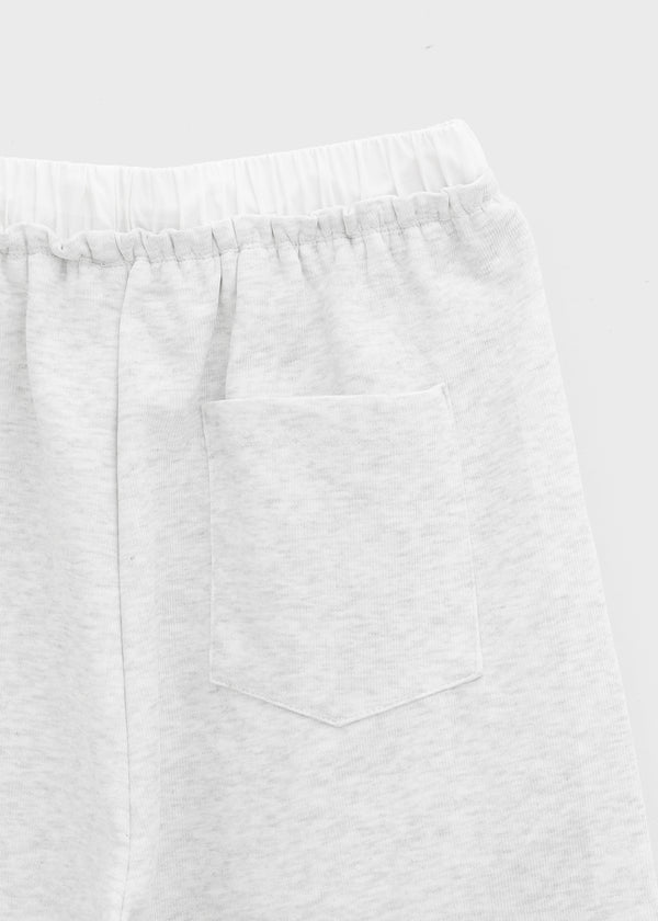 Tealen Color Block Layered Banding Pants