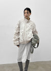 (UNISEX) Bracken Shirring Two-way Nylon Jumper