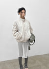 (UNISEX) Bracken Shirring Two-way Nylon Jumper