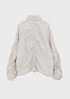 (UNISEX) Bracken Shirring Two-way Nylon Jumper