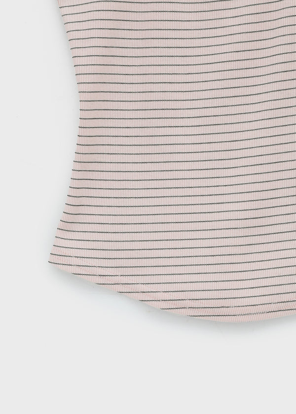 Poise Stripe Square Neck Sleeveless