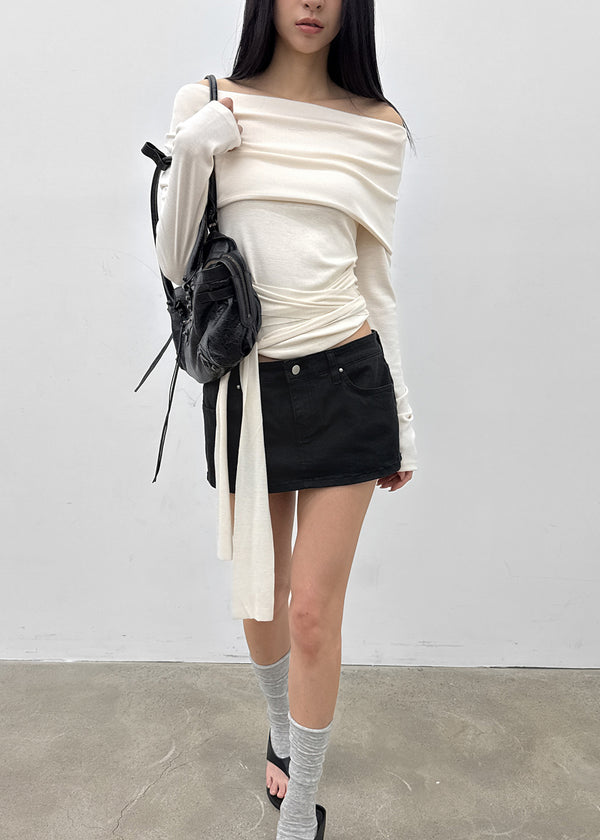 Pocohi Studded Mini Skort