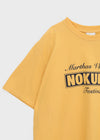 Marita Overfit Lettering Short Sleeve Tee