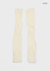 Maol Two-Tone Shirring Knit Leg Warmer