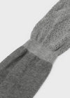 Maol Two-Tone Shirring Knit Leg Warmer