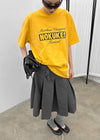 Marita Overfit Lettering Short Sleeve Tee