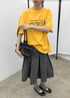 Marita Overfit Lettering Short Sleeve Tee