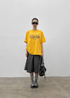 Marita Overfit Lettering Short Sleeve Tee