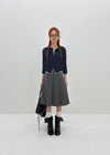 Singtoni Pleated Midi Skirt