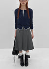 Singtoni Pleated Midi Skirt