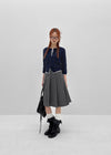 Singtoni Pleated Midi Skirt
