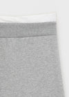 Kabdo Color-block Layered Banding Long Skirt