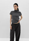 Nervik Turtleneckr Short Sleeve Knit